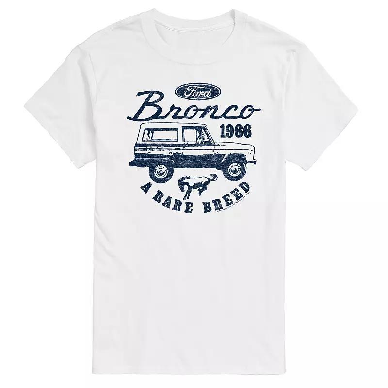 Big & Tall Ford Bronco Snowy Mountains Graphic Tee, Mens Product Image