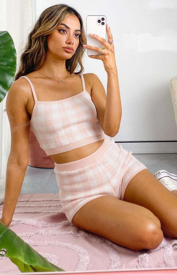 Primrose Pink Knit Top Product Image