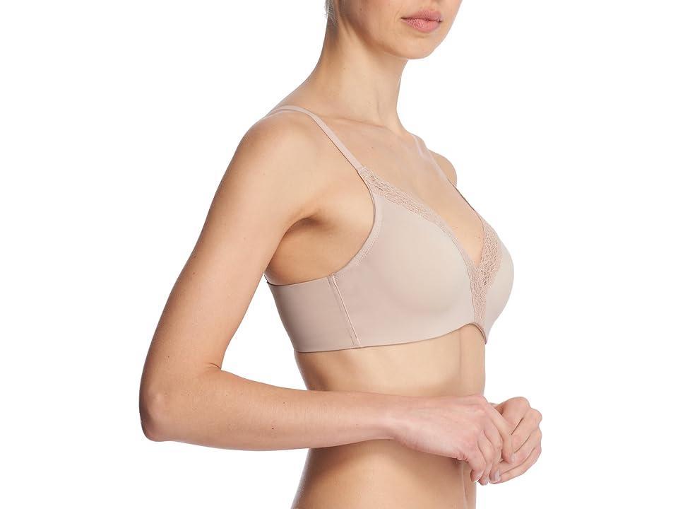 Natori Simply Lace Contour Plunge Underwire Bra Product Image