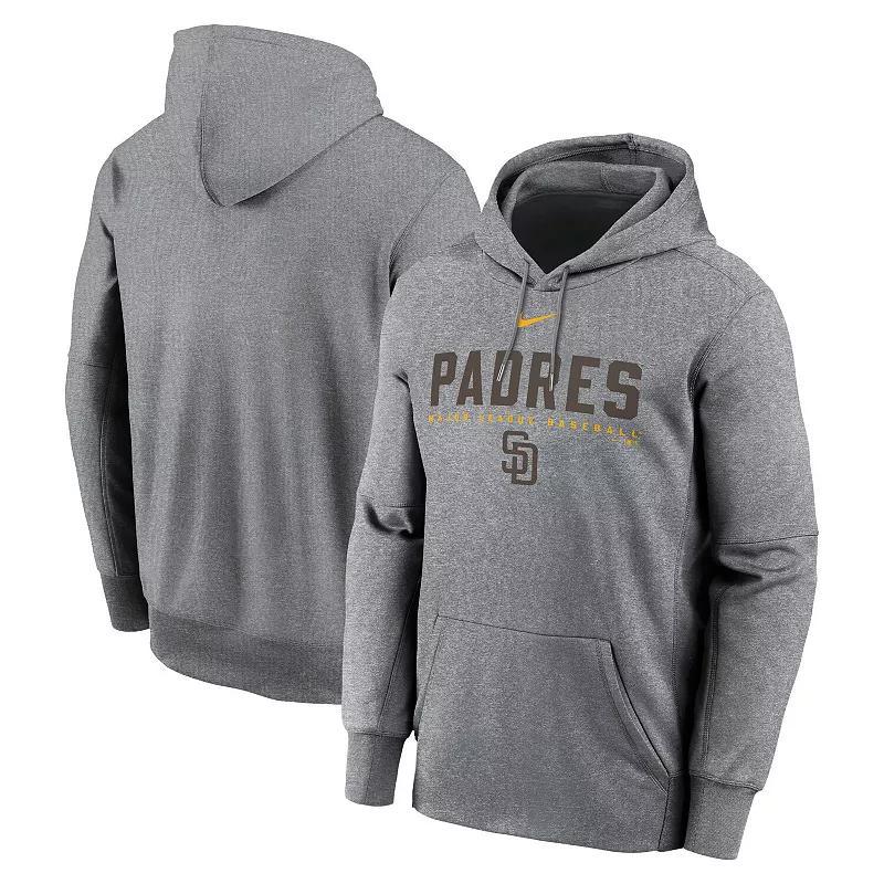 Men's San Diego Padres Menâs Nike Therma MLB Pullover Hoodie Product Image