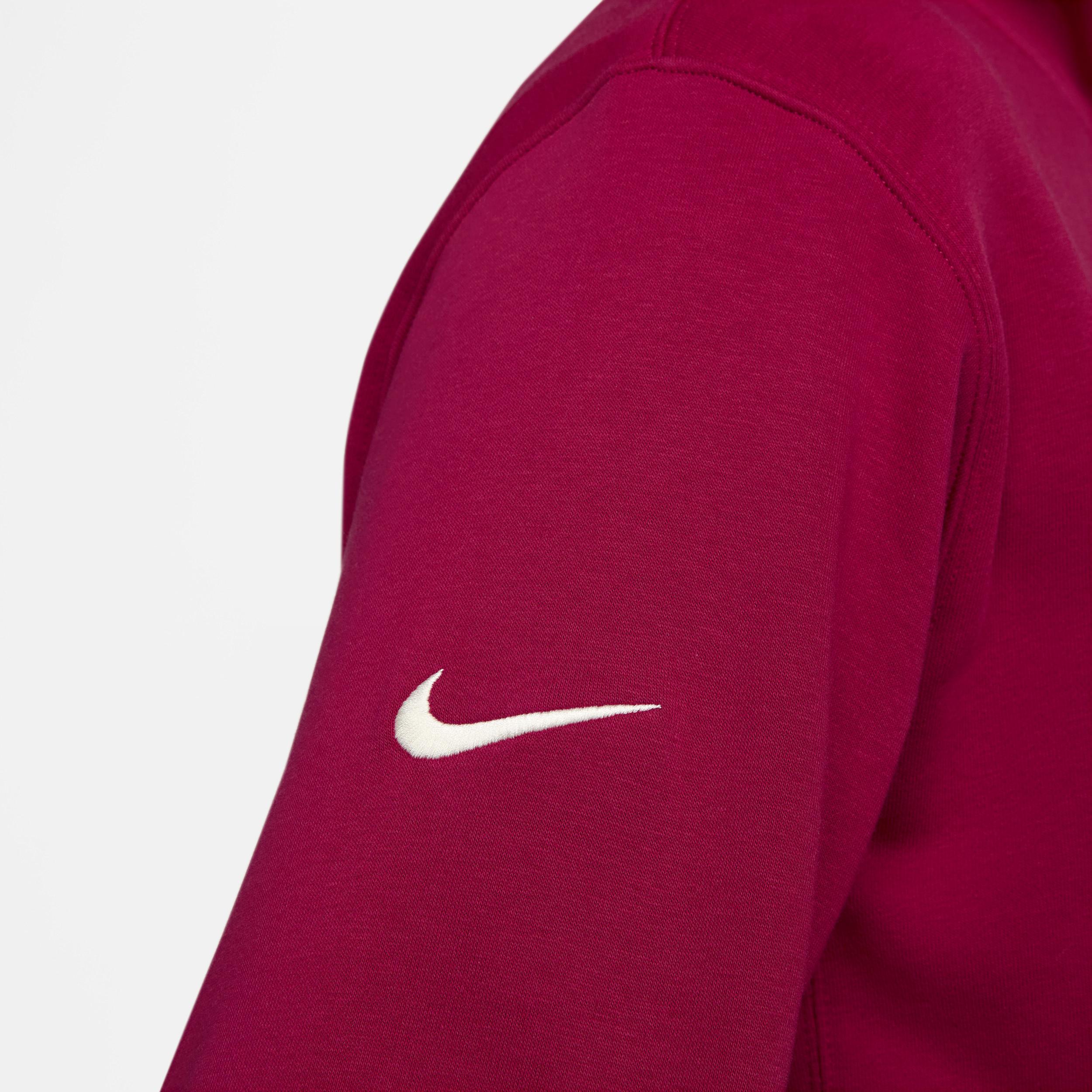 Mens Nike Red Barcelona Club Fleece Full-Zip Hoodie Product Image