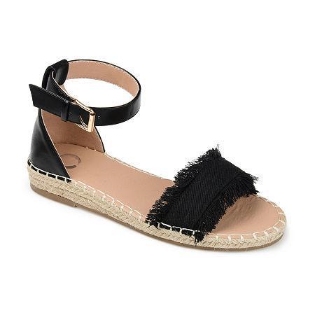 Journee Collection Tristeen Womens Espadrille Sandals Blue Product Image