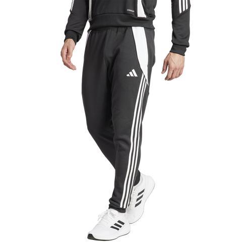 adidas Mens adidas Tiro24 Sweat Pants - Mens Black/White Product Image