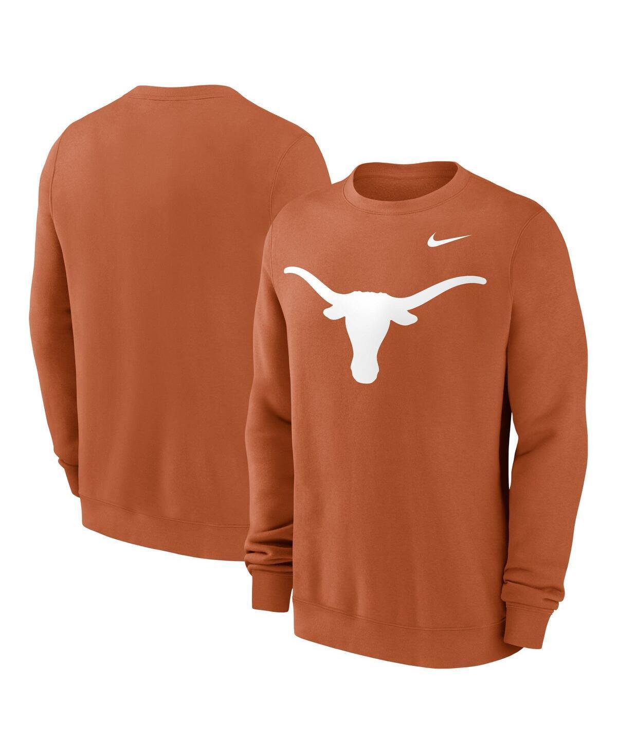 Texas Longhorns Primetime Evergreen Logo Nike Mens College Pullover Crew Product Image