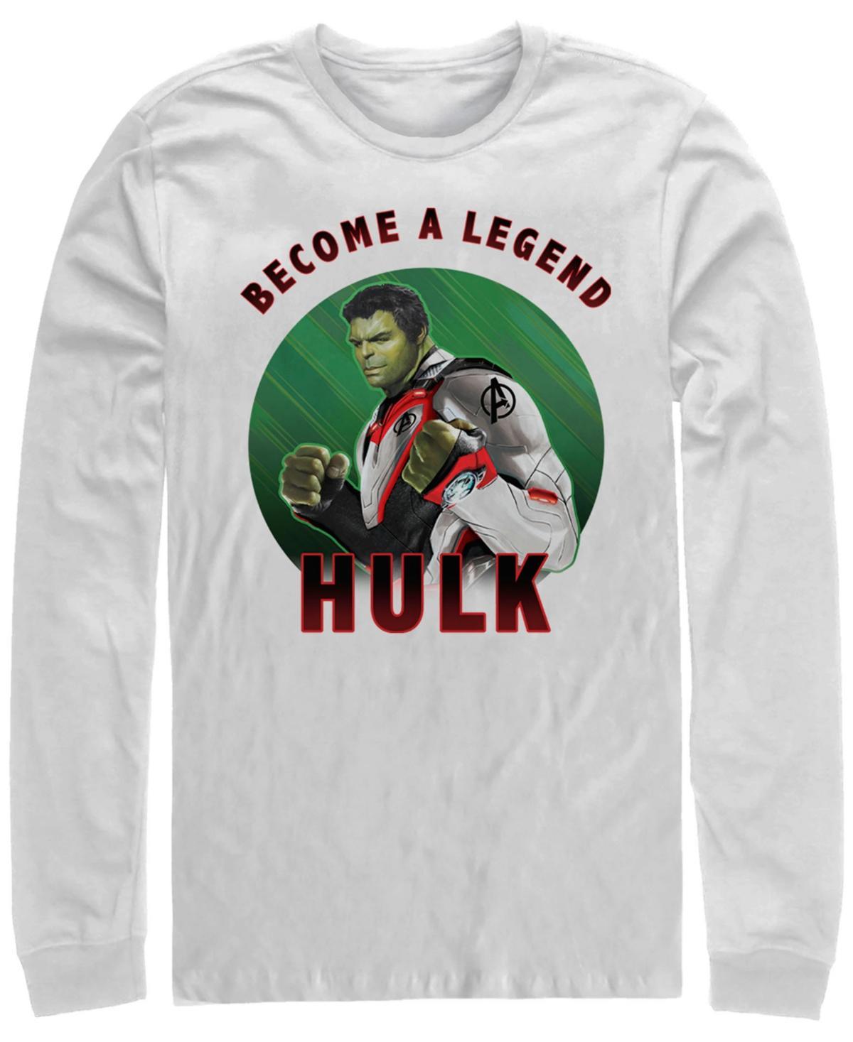 Marvel Mens Avengers Endgame Hulk Legend, Long Sleeve T-shirt Product Image