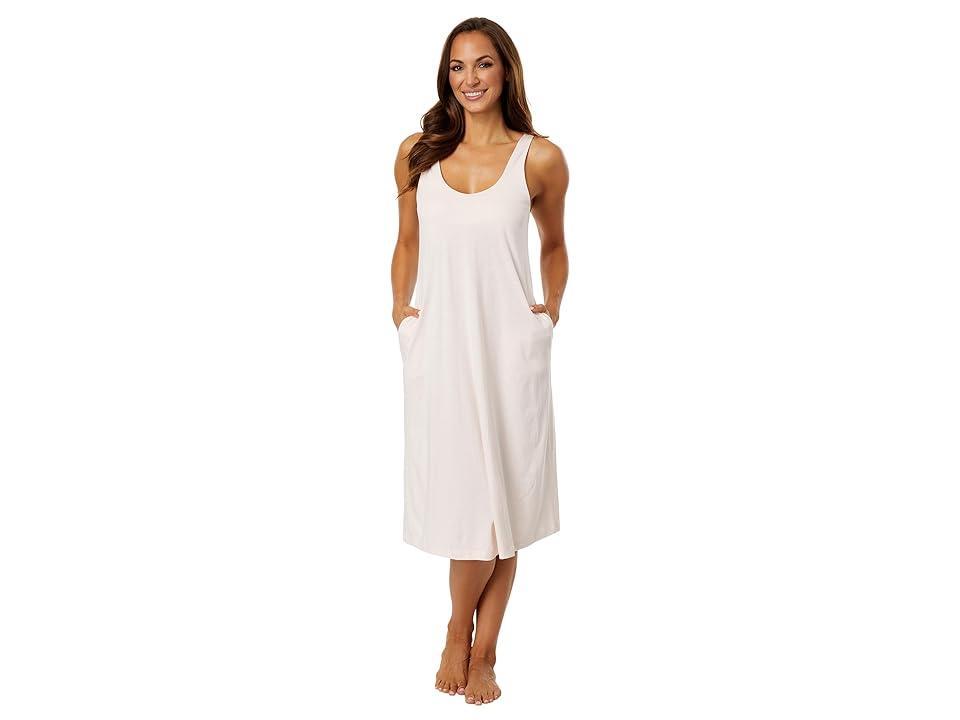 Catherine Sleeveless Scoop-Neck Cotton Chemise Product Image