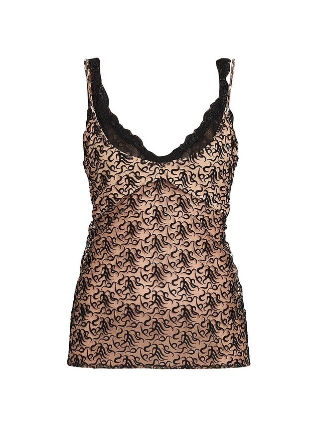 Womens Lace Layered Tank Product Image