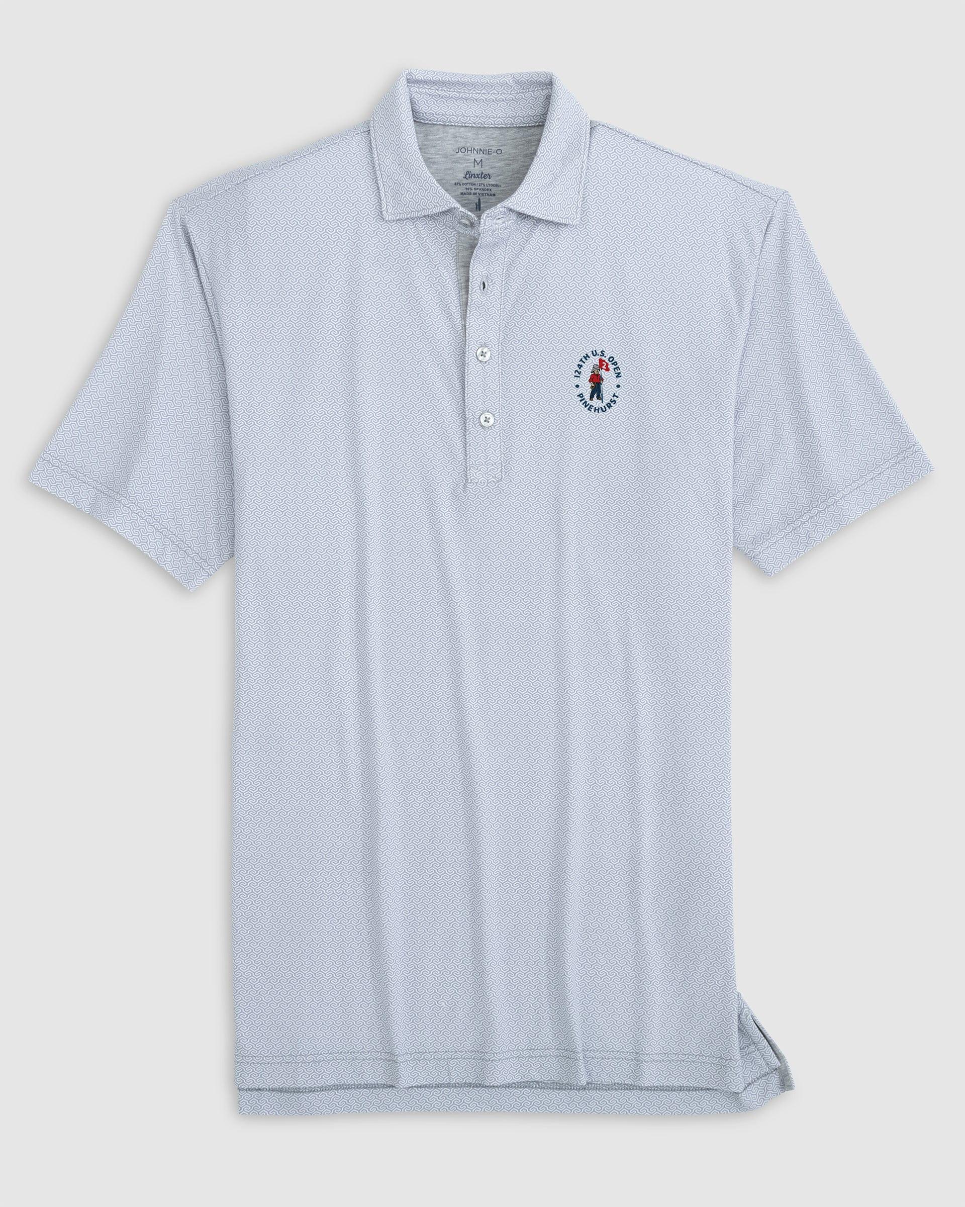 124th U.S. Open Dodson Printed Cotton Blend Performance Polo Product Image