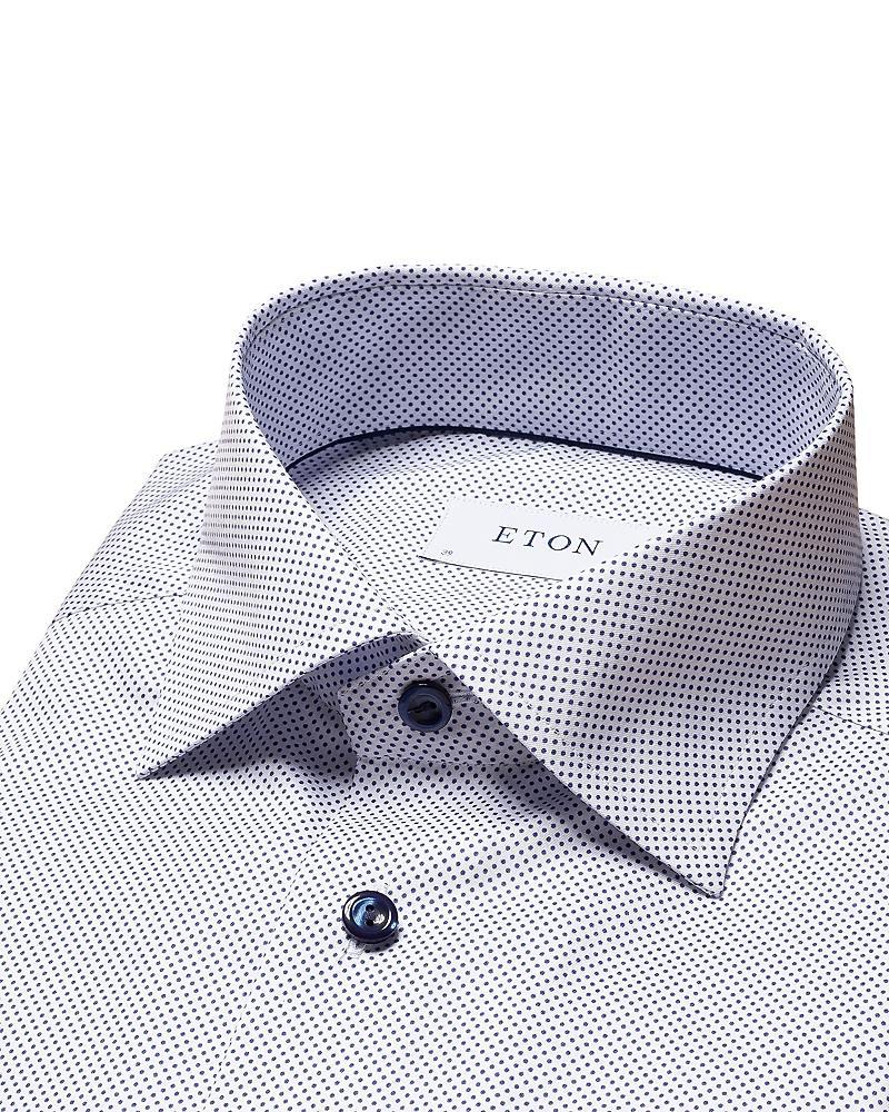 Mens Slim Fit Polka Dot Print Shirt Product Image