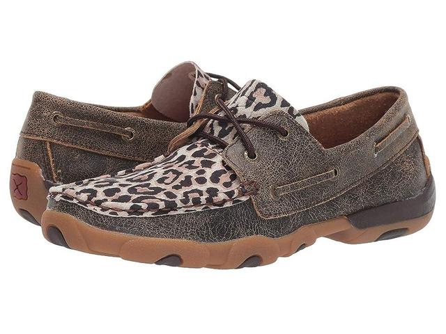 Twisted X Animal Print Boat Shoe Product Image