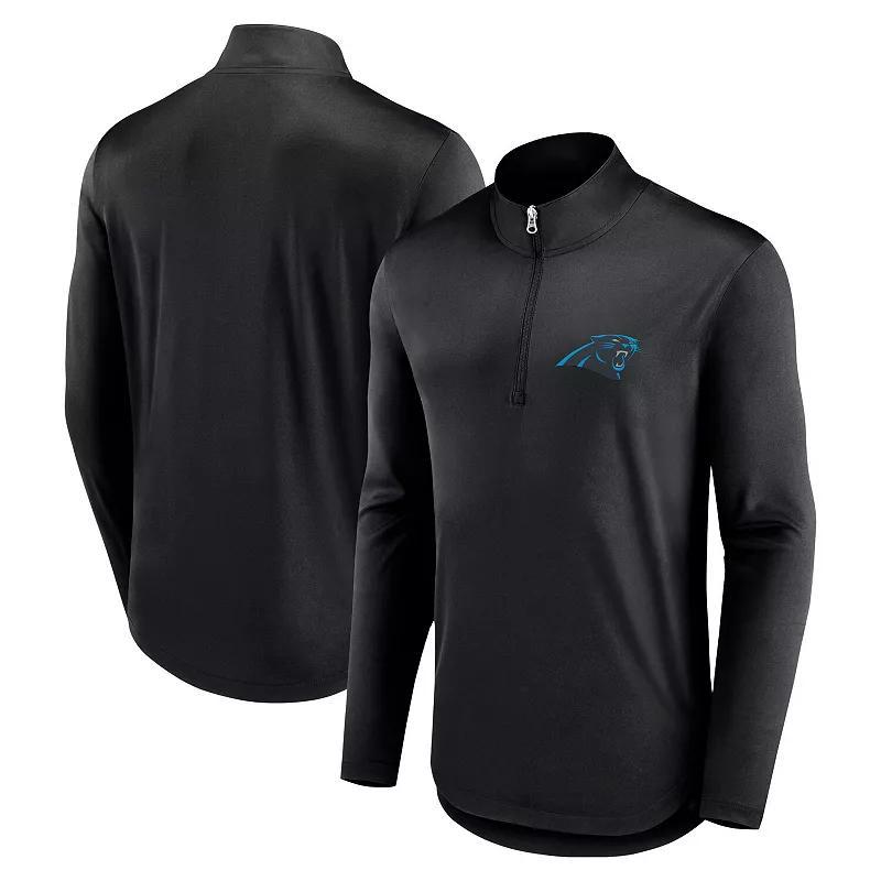 Mens Fanatics Branded Carolina Panthers Quarterback Quarter-Zip Top Product Image