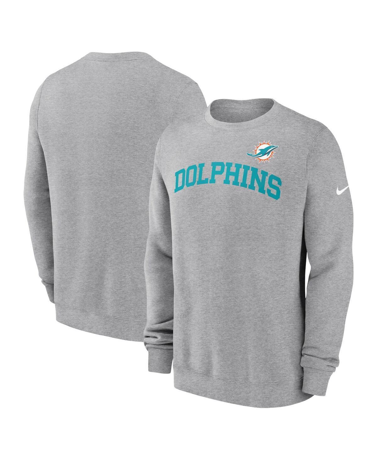 Miami Dolphins Club Nike Men's NFL Pullover Crew Product Image