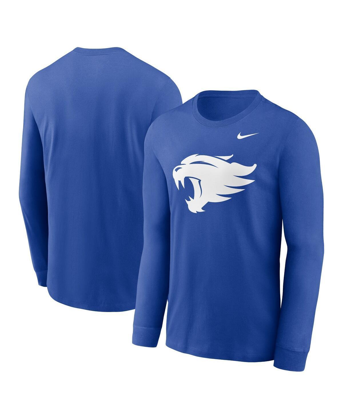 Mens Nike Royal Kentucky Wildcats Alternate Logo Long Sleeve T-Shirt Product Image