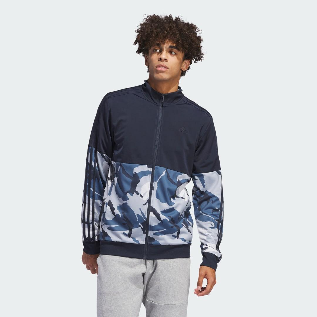 Essentials Camo Tricot Track Jacket Product Image