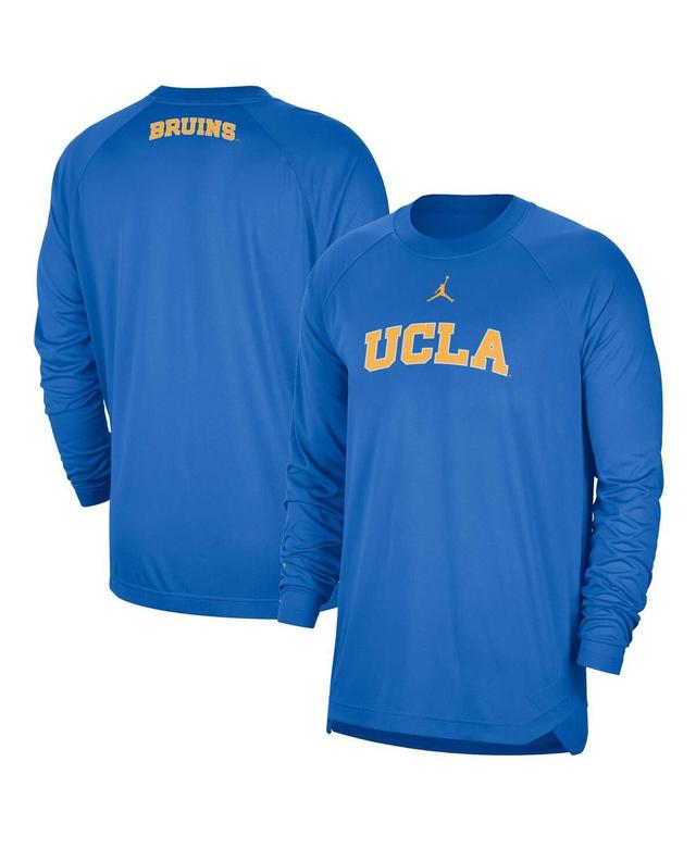 Mens Jordan Blue Ucla Bruins Basketball Spotlight Performance Raglan T-shirt Product Image