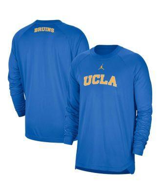 Mens Jordan Blue Ucla Bruins Basketball Spotlight Performance Raglan T-shirt Product Image