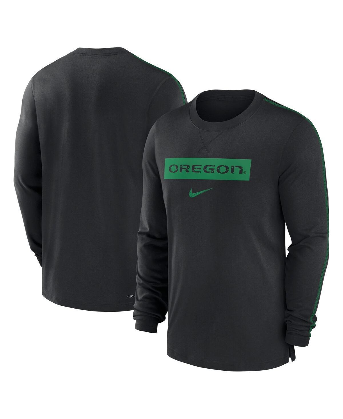 Nike Mens Royal New York Giants Sideline Player Performance Long Sleeve T-Shirt Product Image