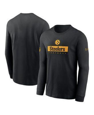 Nike Mens Black San Francisco 49ers Sideline Performance Long Sleeve T-Shirt Product Image