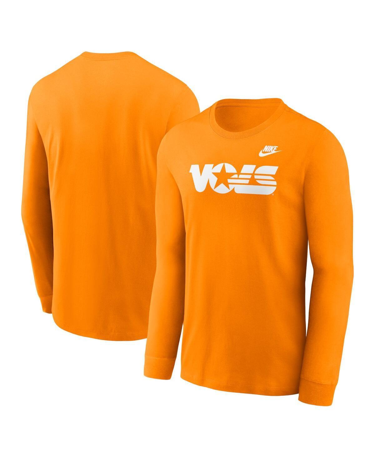 Nike Mens Tennessee Orange Tennessee Volunteers Legacy Primary Logo Long Sleeve T-Shirt Product Image