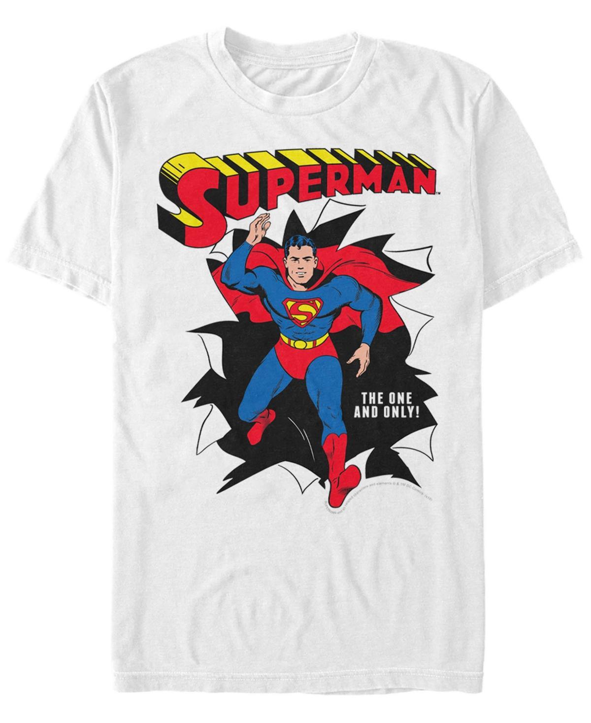 Mens DC Comics Superman The One And Only Vintage Portrait Graphic Tee Product Image