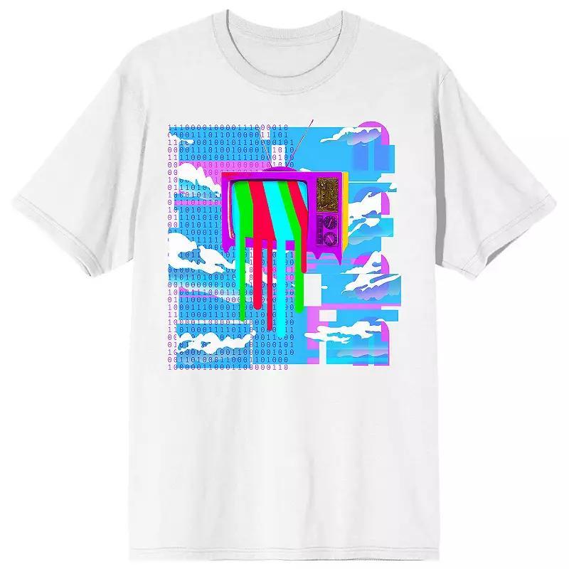 Mens K Tech Y2K TV Screen Glitch Tee Product Image