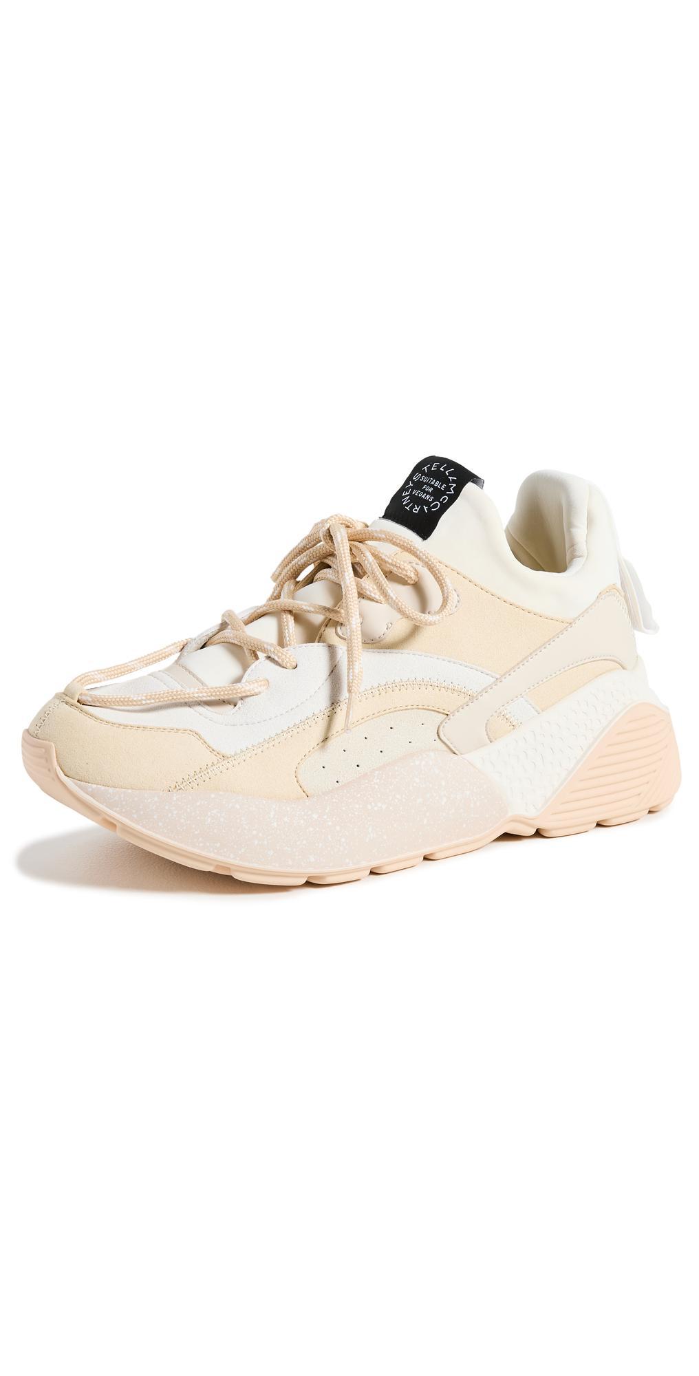 Eclypse Pastel Monochrome Sneakers In White Product Image