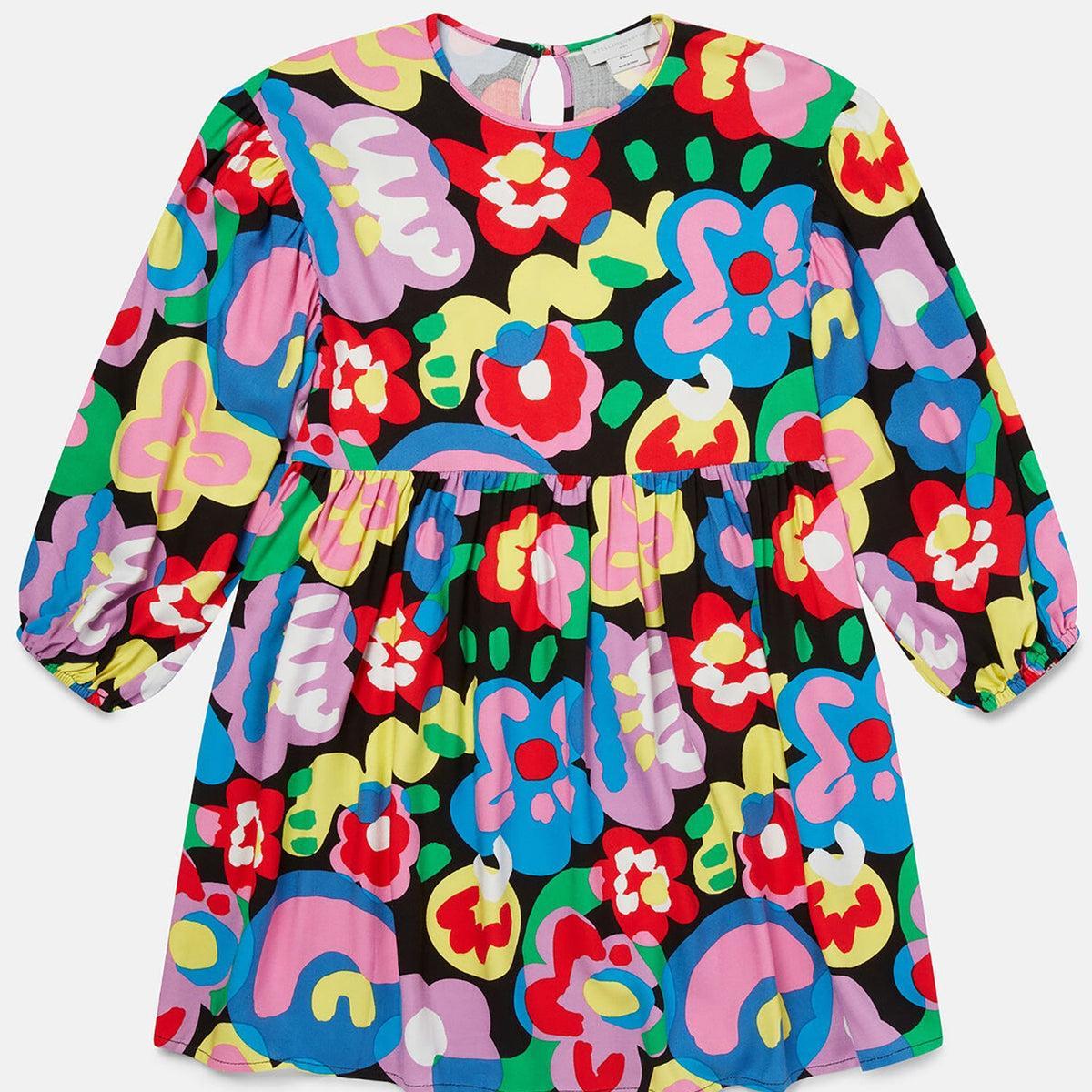 Stella McCartney Abstract Print Twill Dress Product Image