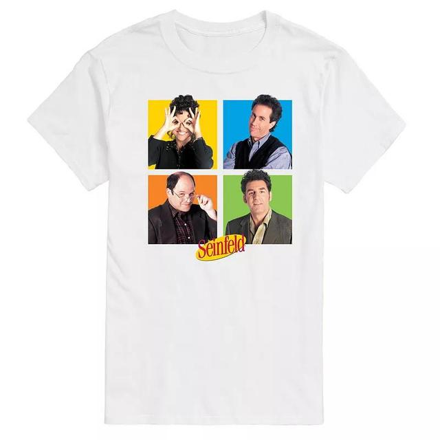 Mens Seinfeld Character Grid Graphic Tee Product Image