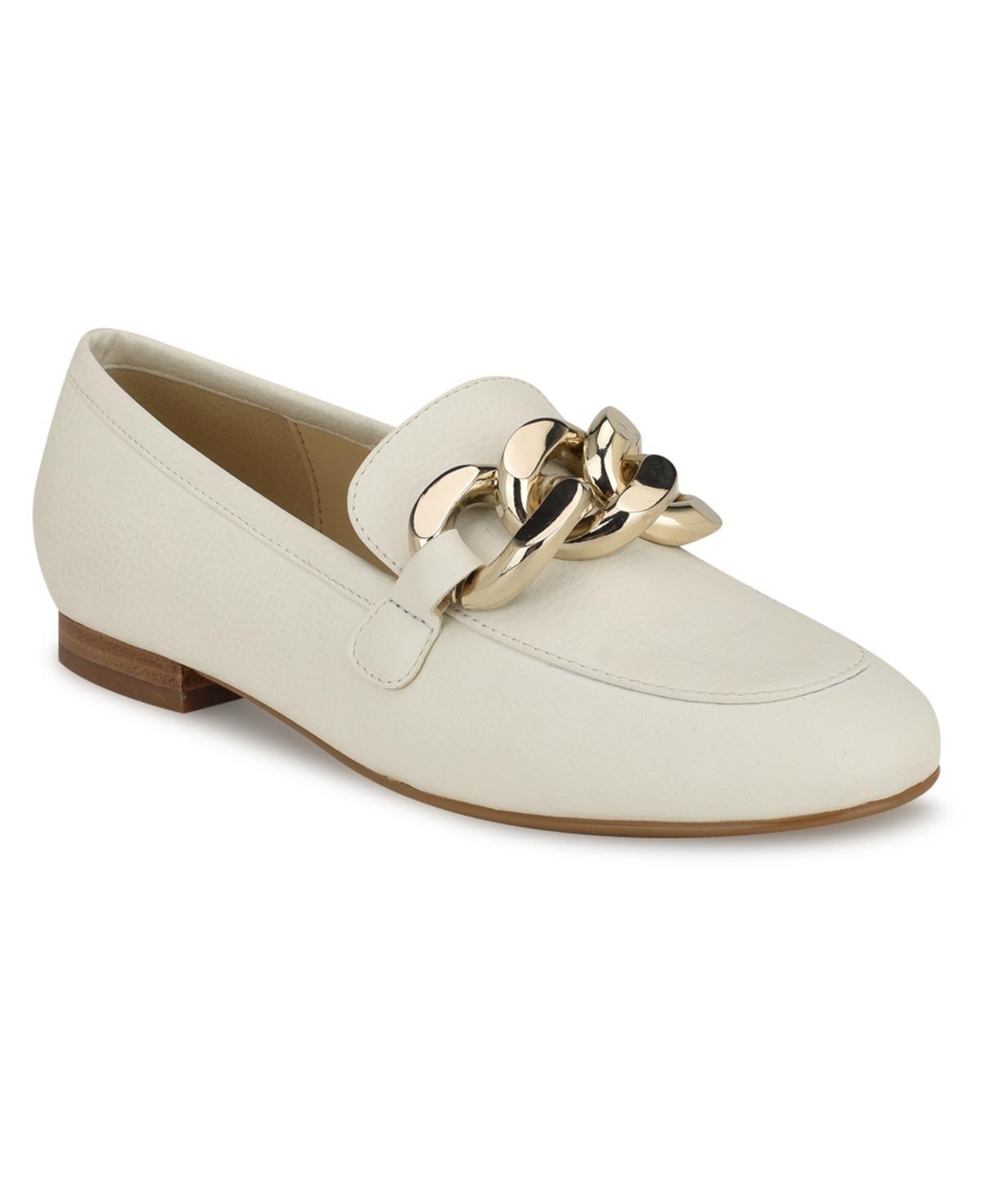 Nine West Aspyn 3 (White 140) Women's Flat Shoes Product Image