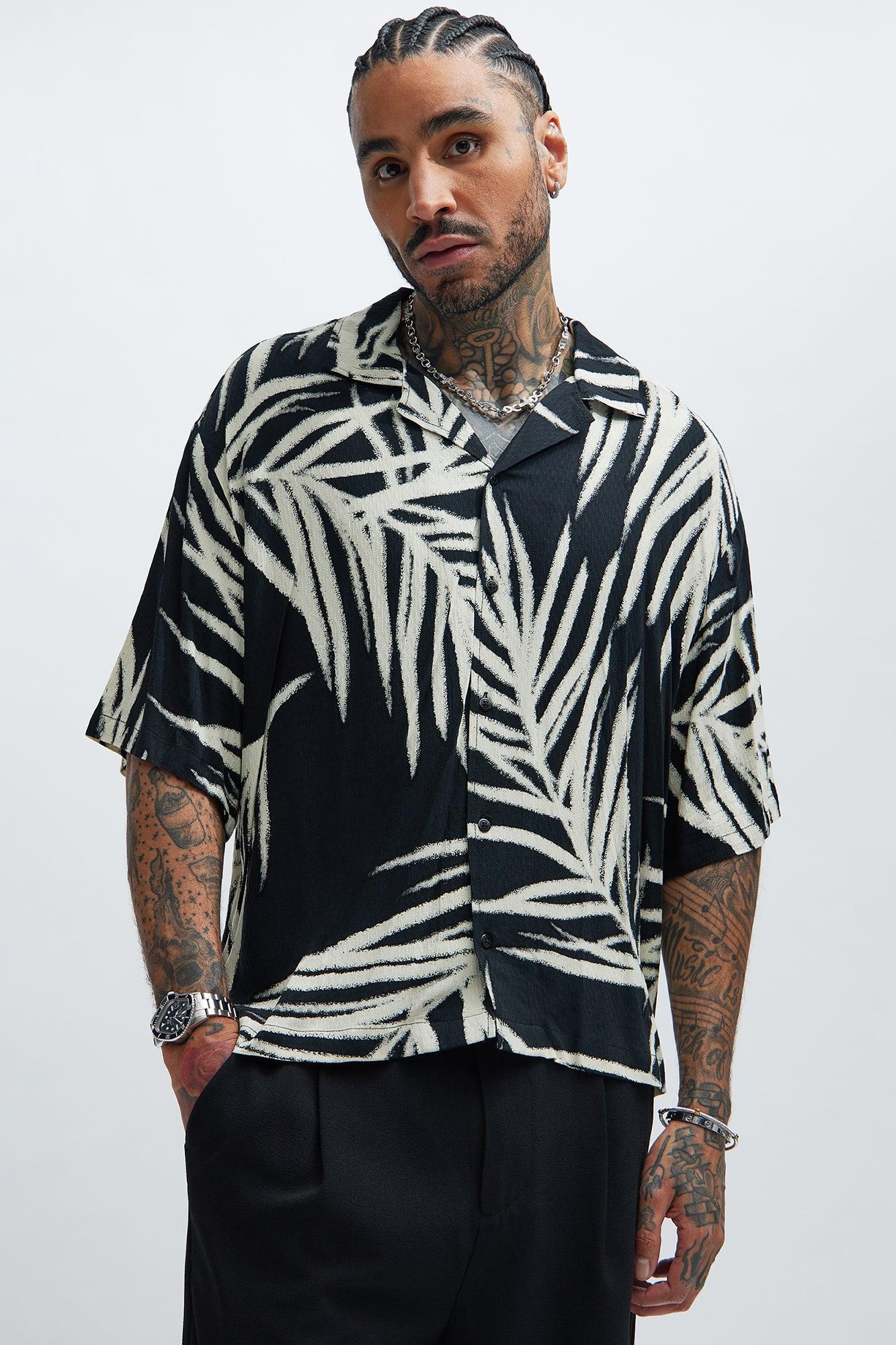 29 Palms Textured Shirt - Black/combo Product Image