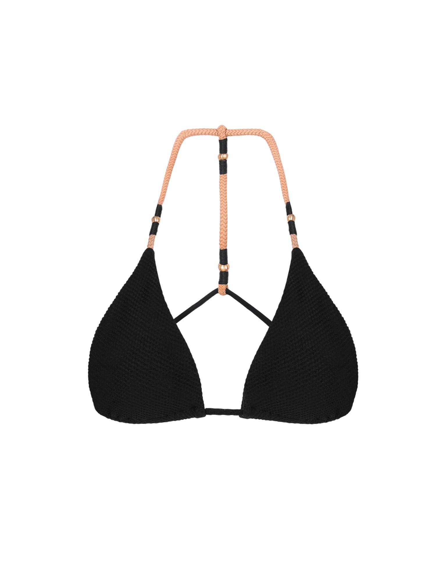 Layla T Back Top - Black Product Image