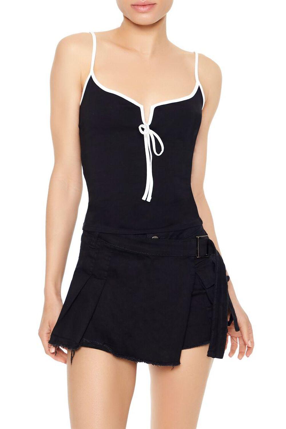 Bow Split-Neck Cami | Forever 21 Product Image