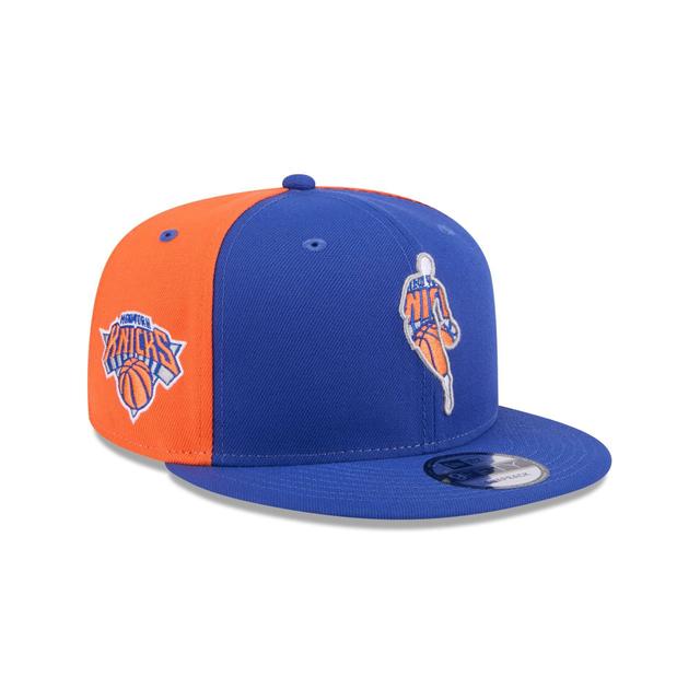 New York Knicks Front Logoman 9FIFTY Snapback Hat Male Product Image