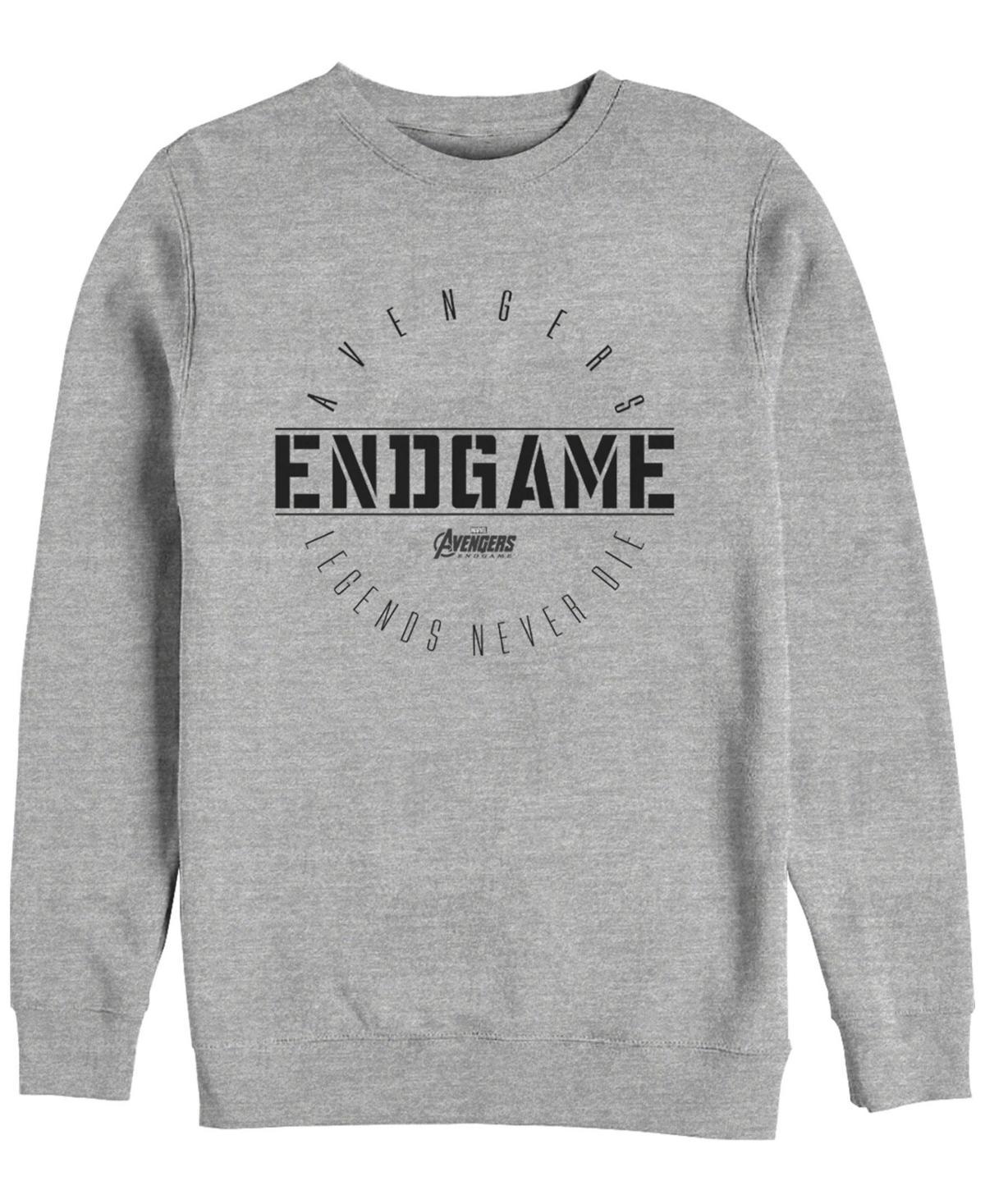 Mens Marvel Avengers Endgame Legends Sweatshirt Med Grey Product Image