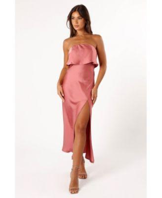 Women's Vienna Strapless Midi Dress Product Image