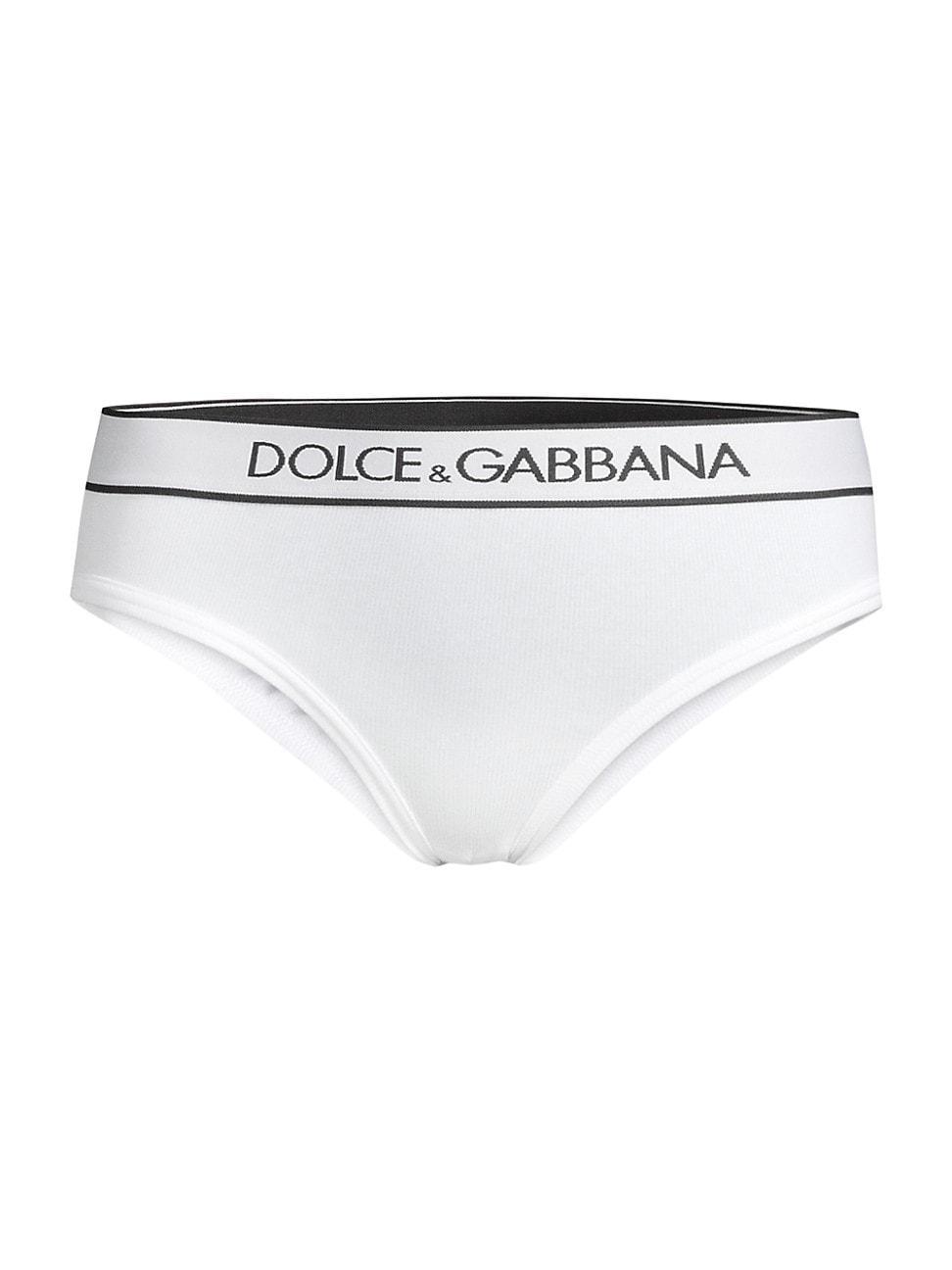 Womens Contrast Logo Briefs Product Image