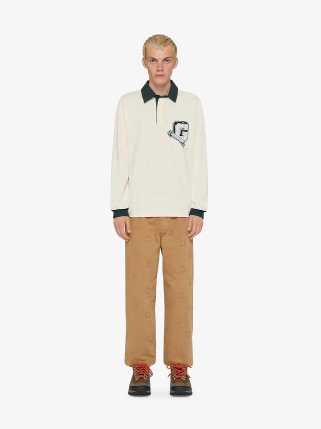 GIVENCHY College polo in cotton Product Image