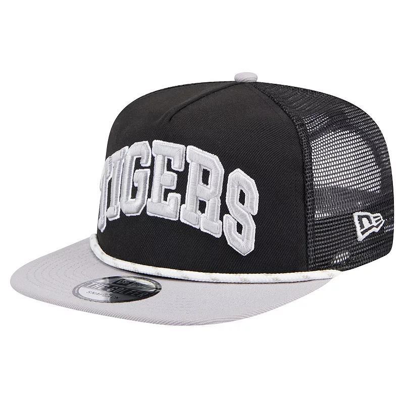 Mens New Era Detroit Tigers Throwback Meshback Golfer Hat Product Image