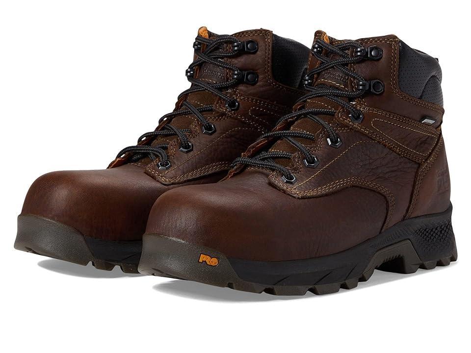 Timberland PRO TITAN EV 6 Composite Safety Toe Waterproof (Teak Trailblazer Brown-2024 NEW) Men's Shoes Product Image