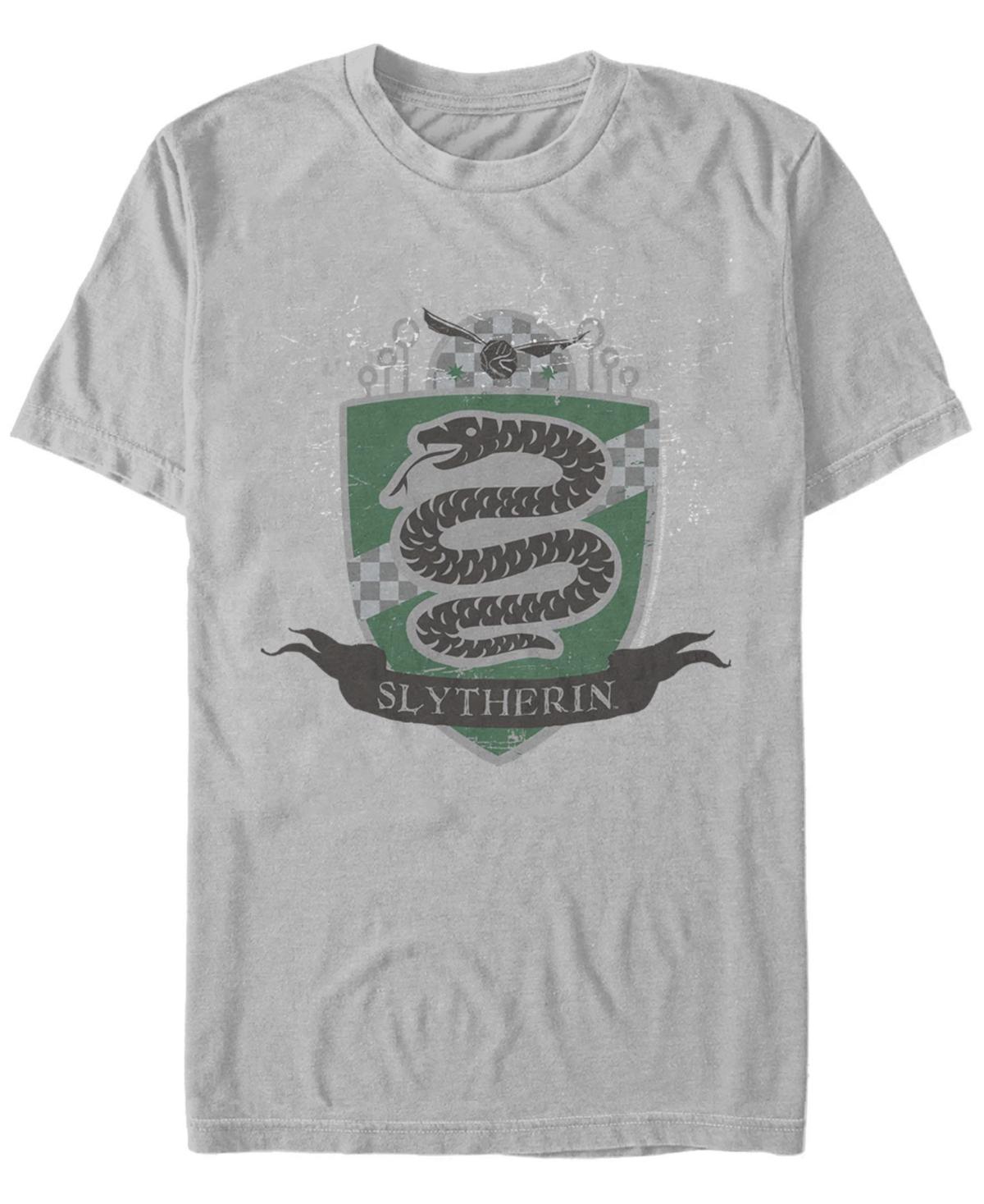 Mens Harry Potter Slytherin Quidditch Shield Tee Product Image