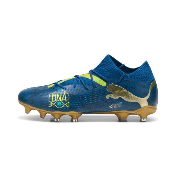 PUMA x NEYMAR JR FUTURE 7 MATCH "BNA" Firm Ground/Artifical Ground Men's Soccer Cleats Shoes in Sailing Blue/Marine Blue/PelÃ© Yellow Product Image