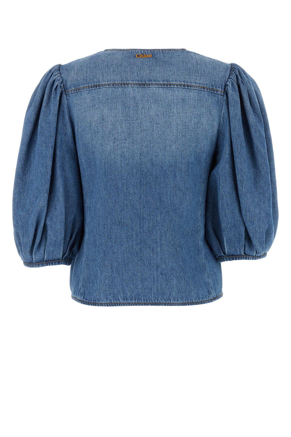 CHLOÉ Maglia-36f Nd Chloe Female In Blue Product Image