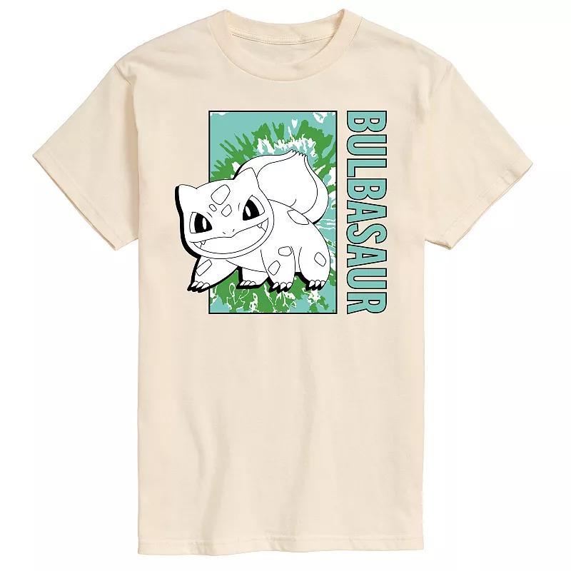 Mens Pokemon Tie Dye Bulbasaur Tee Product Image