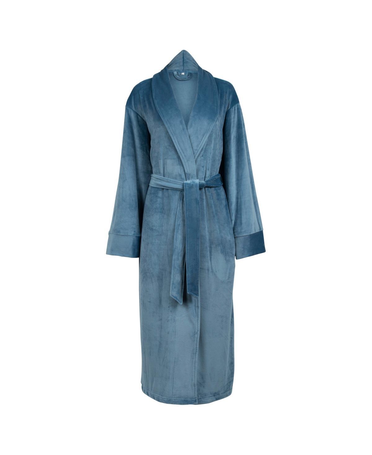 Pure Fiber Womens Velvety Soft Velour Bathrobe Product Image