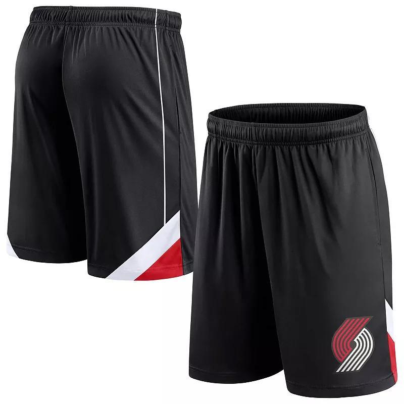 Mens Fanatics Branded Portland Trail Blazers Slice Shorts Product Image