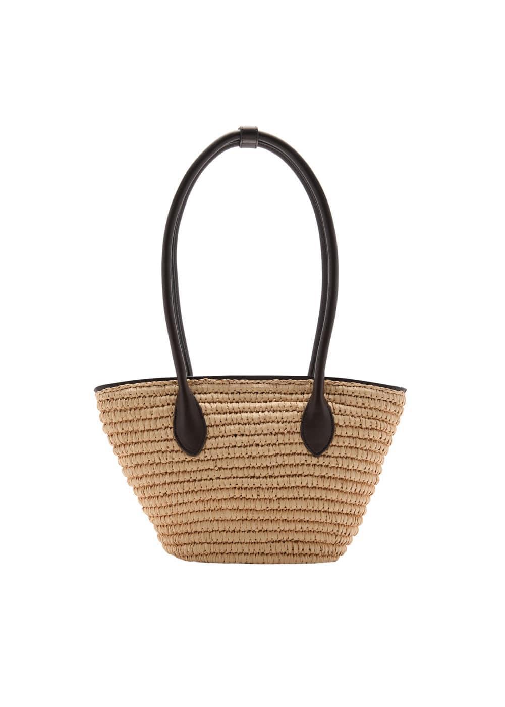 MANGO - Natural fibre carrycot bag - One size - Women Product Image