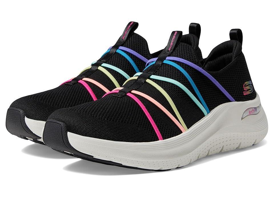 SKECHERS Arch Fit 2.0 Colorful Road Multi) Women's Shoes Product Image