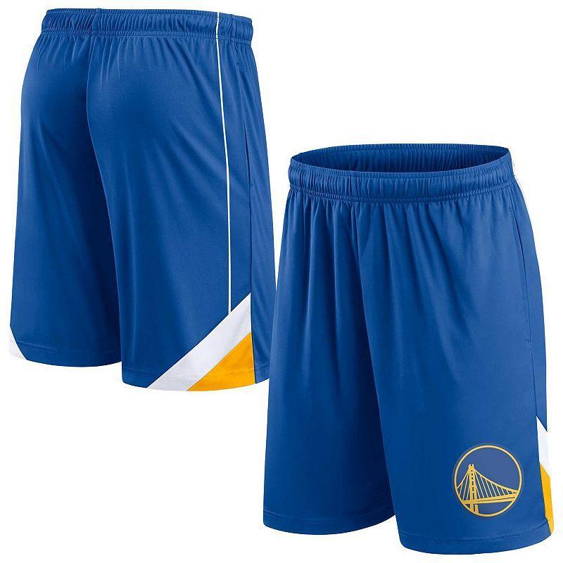 Mens Fanatics Branded Royal Golden State Warriors Slice Shorts Product Image