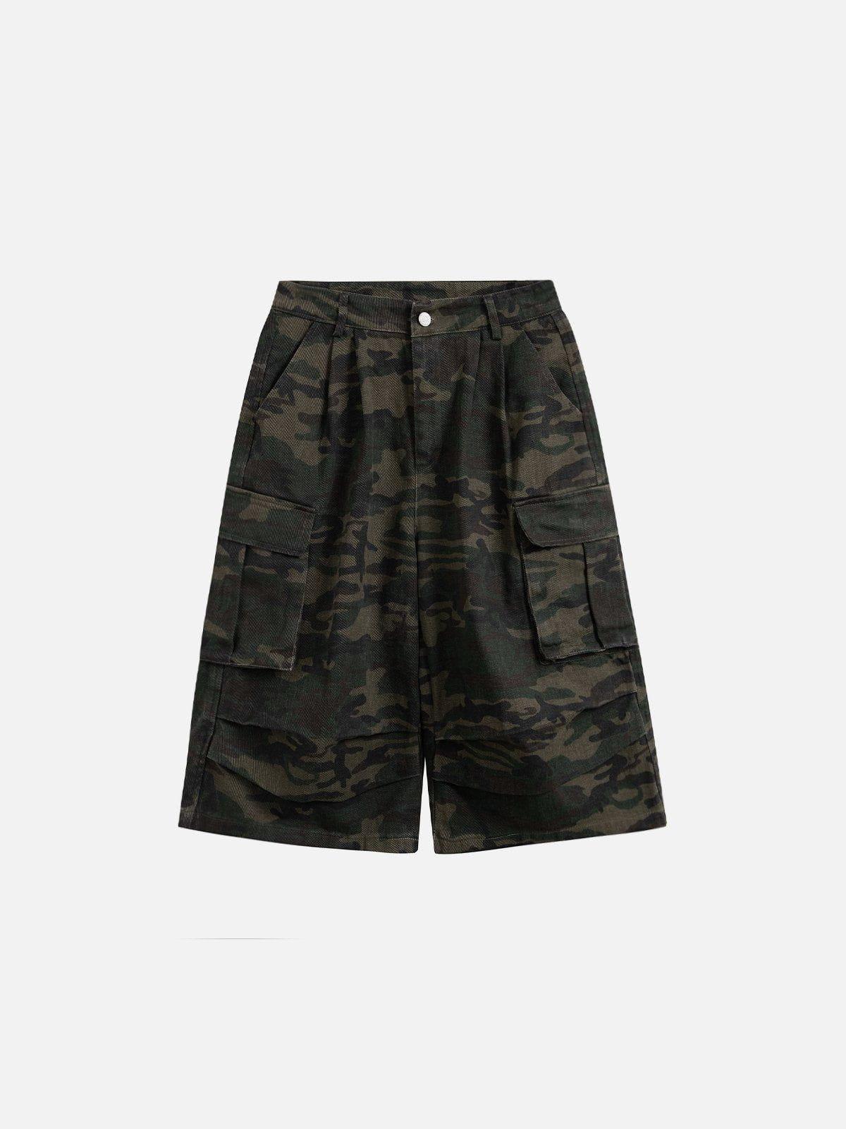 Aelfric Eden Camo Longline Cargo Shorts Product Image