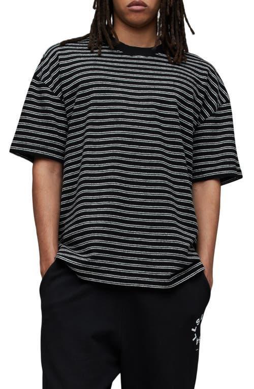 AllSaints Ricky Stripe T-Shirt Product Image